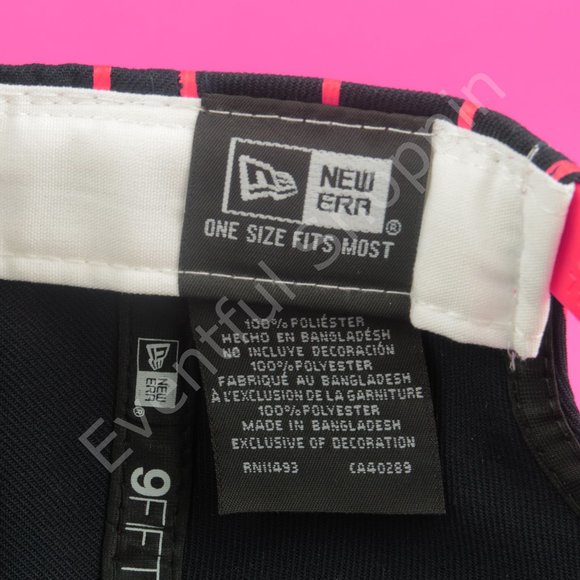 New Era Atlanta Braves Hat Mens OS Blue Snapback Striped Retro Y2K New - Picture 14 of 15